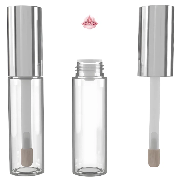 Aluminum Cap Round Lip Gloss