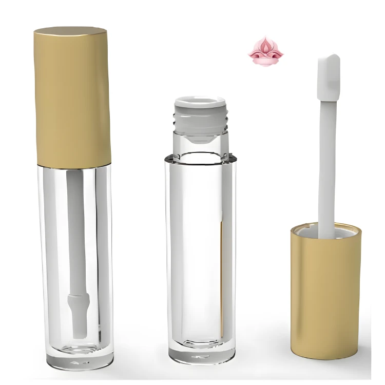 PET Bottle Round Lip Gloss